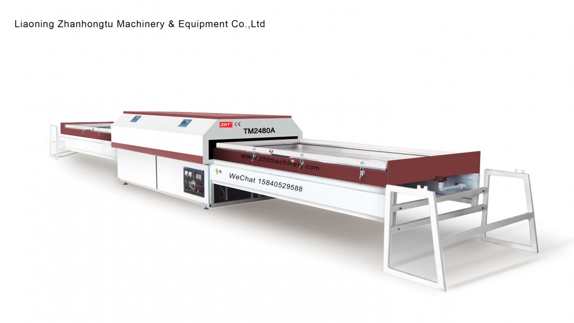 Membrane Vacuum Press Line TM2480A   PVC Film Application